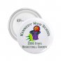 Customized 3" Button Pin 100 pack Personalize Sports Team School Business Family Reunions