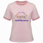 Ringer T-Shirt Jr Large Pink Customized Promotional Personalize It Logo Item