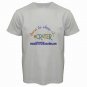 Custom Grey T-Shirt Small Customize Personalize Business Logo #CT