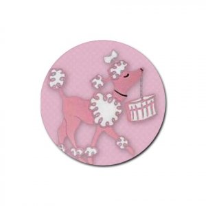 Custom Rubber Round Coaster 4 pack Logo Promotional Business