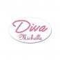 Custom Sticker Oval 100 pack Customize Promotional Item Personalize It