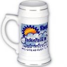 Custom Beer Stein Mug White Customize Promotional Item Personalize It BM-W
