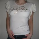 NWT BABY PHAT FLUTTER SLEEVE TEE  MSRP $75 M CREAM