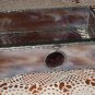 Vintage Custom Made Beveled & Slag Stained Glass Jewelry Box