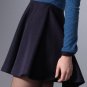 Long sleeve quality ladies dress knitted wool woolen cloth high waist dress for winter and autumn