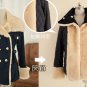 2012 new style College Wind Slim was thin double-breasted wool coat ladies jacket