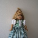 Doll Dress Saint Patrick's Day  fits American Girl