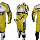Ducati Leather Motorbike Racing Suit With Protection