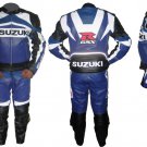 Suzuki Leather Motorbike Racing Suit With Protection
