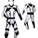 Leather Motorbike Racing Suit With Protection