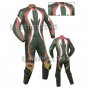 Custom made Leather Motorbike Racing Suit With CE Approved Protection