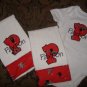 Embroidered baby gift sets