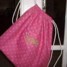 Personalized drawstring backpack