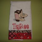 Personalized burp cloths