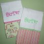 Personalized burp cloths