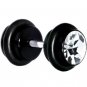 16g Fake Ear Plug O-Ring Earlets Earrings Black Plated with Stone 6ga 4mm Look White Gem