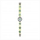 GREEN DAISY BAND FASHION WATCH