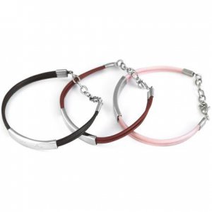 Personalized Leather Bracelet