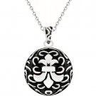 Antique Fleur De Lis Pendant