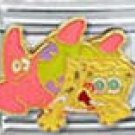 Free Shipping: Spongebob and Patrick Enamel Italian 9mm Charm