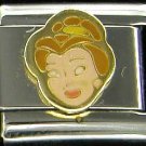 Free Shipping: DIsney Princess Belle Enamel Italian 9mm Charm