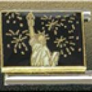 Free Shipping: Statue of Liberty Firework Background Italian 9mm Charm