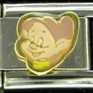 Free Shipping: Disney's Snow White's Dwarf Dopey Enamel Italian Charm 9mm