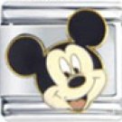 Free Shipping: Disney's Mickey Mouse Enamel Italian Charm 9mm