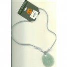 FREE SHIPPING!!  Blue Beaded Necklace Carved Look