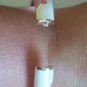 Free Shipping.  Enamel Cuff Bracelet Pink Flower