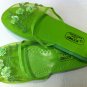 Green Mesh Slippers