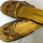 Bronze Mesh Slippers