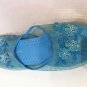 Blue Mesh Slippers