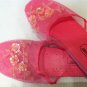 Pink Mesh Slippers