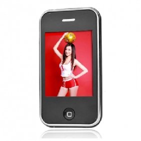 8GB 2.8 Inch Fashion Style Touch Screen MP4/MP3 Player with Digital Camera