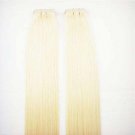 Tape in #613 Bleach Blonde 20 pieces Remy human hair extensions 50 grams 20"