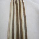 Tape in #6/613 Ash Brown Bleach Blonde Mix 20 pieces Remy human hair extensions 50 grams 20"