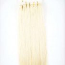 Tape in #60 Platinum Blonde 40 pieces Remy human hair extensions 100 grams 20"