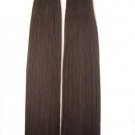 Skin Weft Tape in hair #4 Medium Brown 40 pcs Premium Remy hair extensions 100 grams 18"