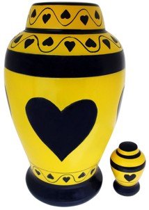 "Splendid Compassion" (TM) Brass Urn