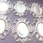 Lot of 6 Silver 25x18 Setting