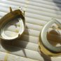 Lot of 2 25x18 Tear drop settings