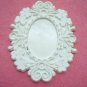 Vintage Cellulose 25x18 Floral Cameo Cabochon Setting Lot of 1