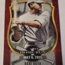 Babe Ruth 2015 Topps First Home Run Silver Insert Card