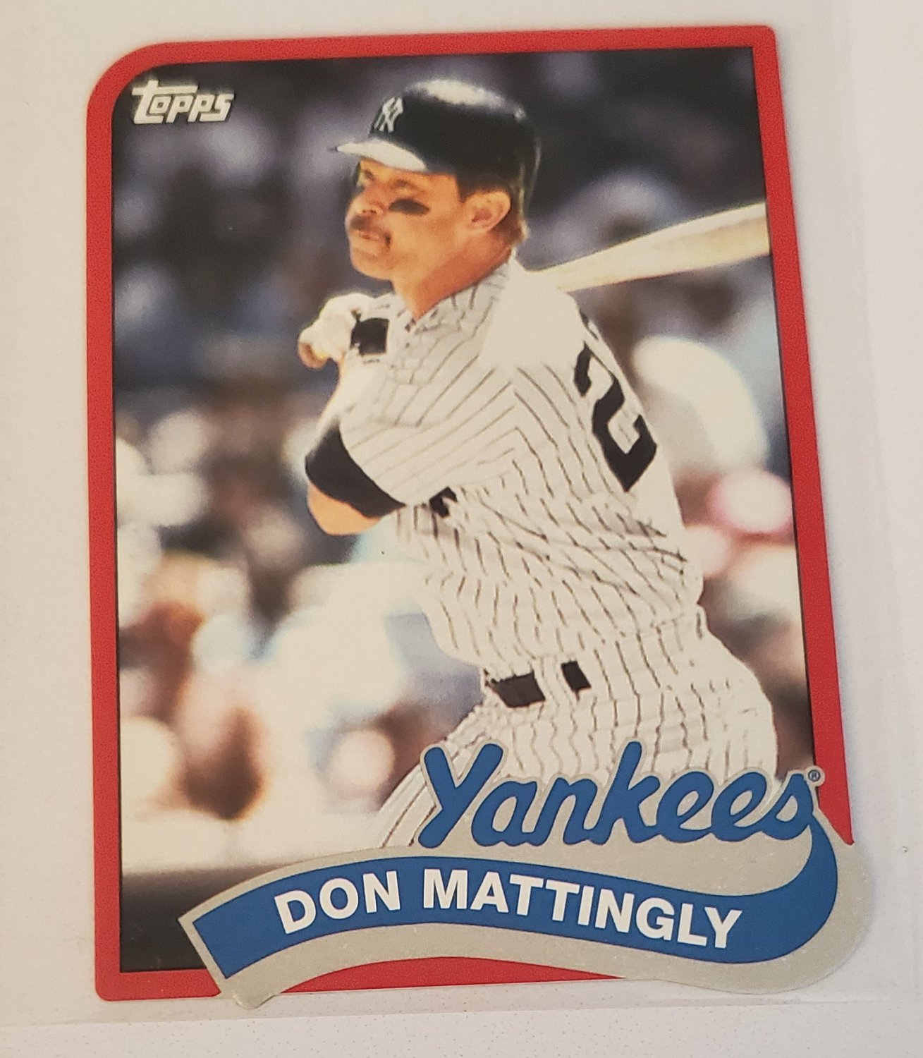 Don Mattingly 2014 Topps 89 Topps Die Cuts Insert Card
