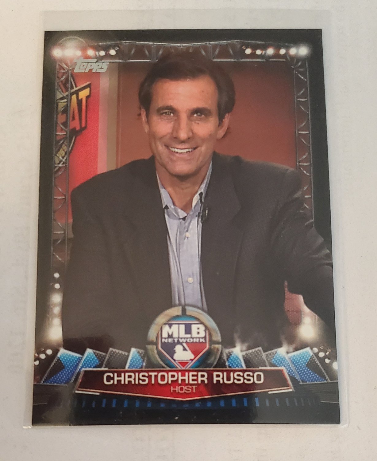Christopher Russo 2017 Topps Update MLB Network Insert Card