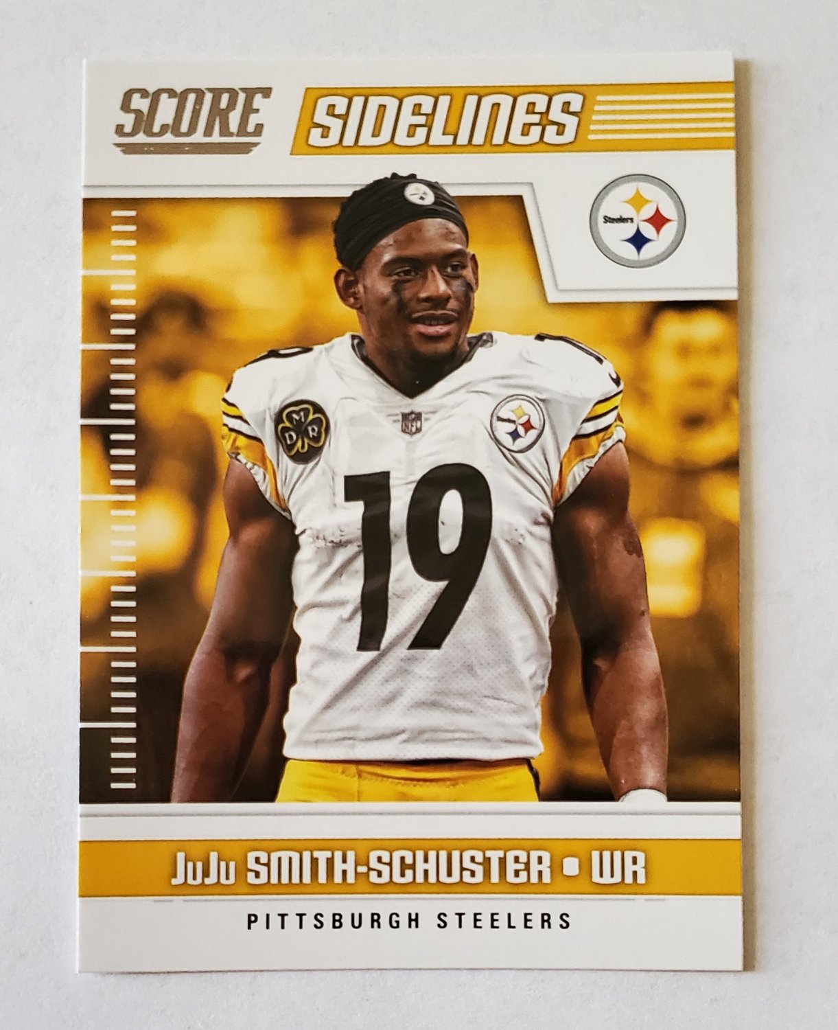 JuJu Smith-Schuster 2018 Score Sidelines Insert Card