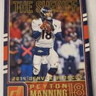 Peyton Manning 2016 Donruss Manning Tribute Insert Card