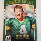 Brett Favre 2016 Donruss Legends Of The Fall Insert Card