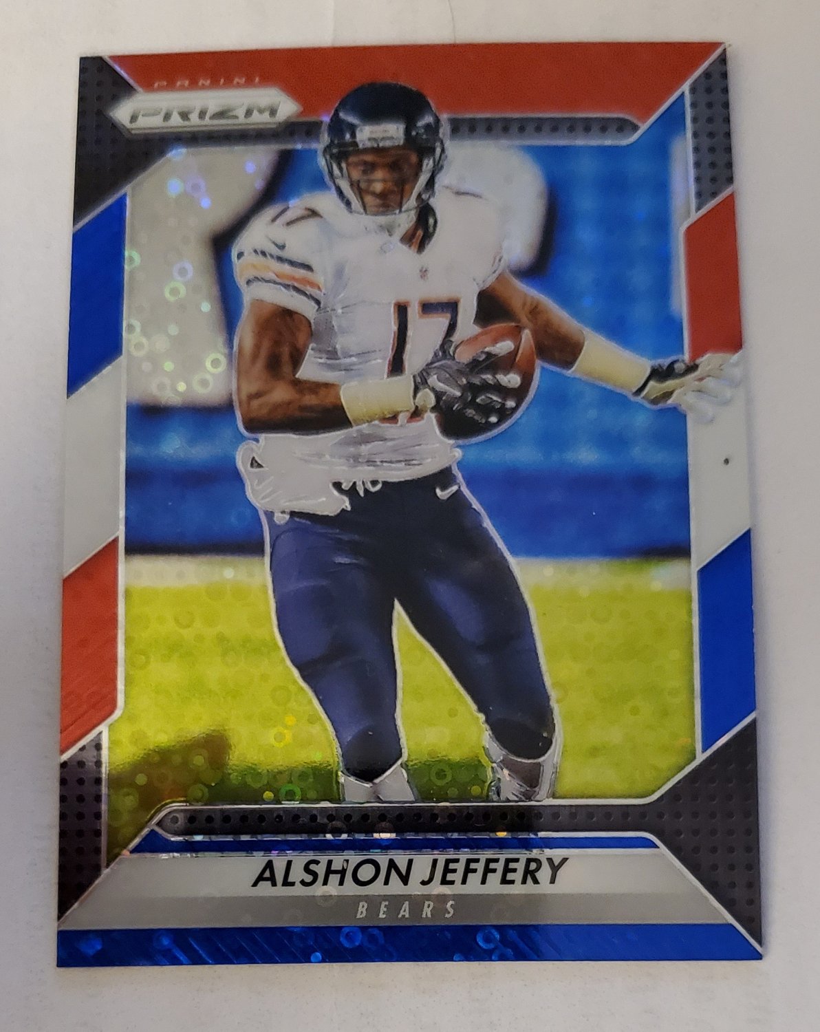 Alshon Jeffery 2016 Prizm Prizms Red White & Blue Insert Card